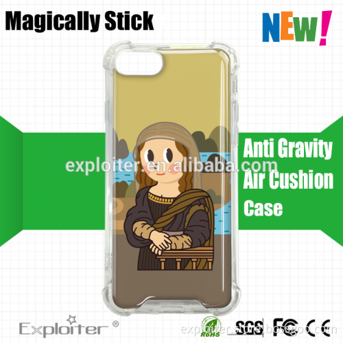 New arrivals fashionable pc silicone hybrid case for iphone 7 , silicon case with heavy duty robot amor cover design